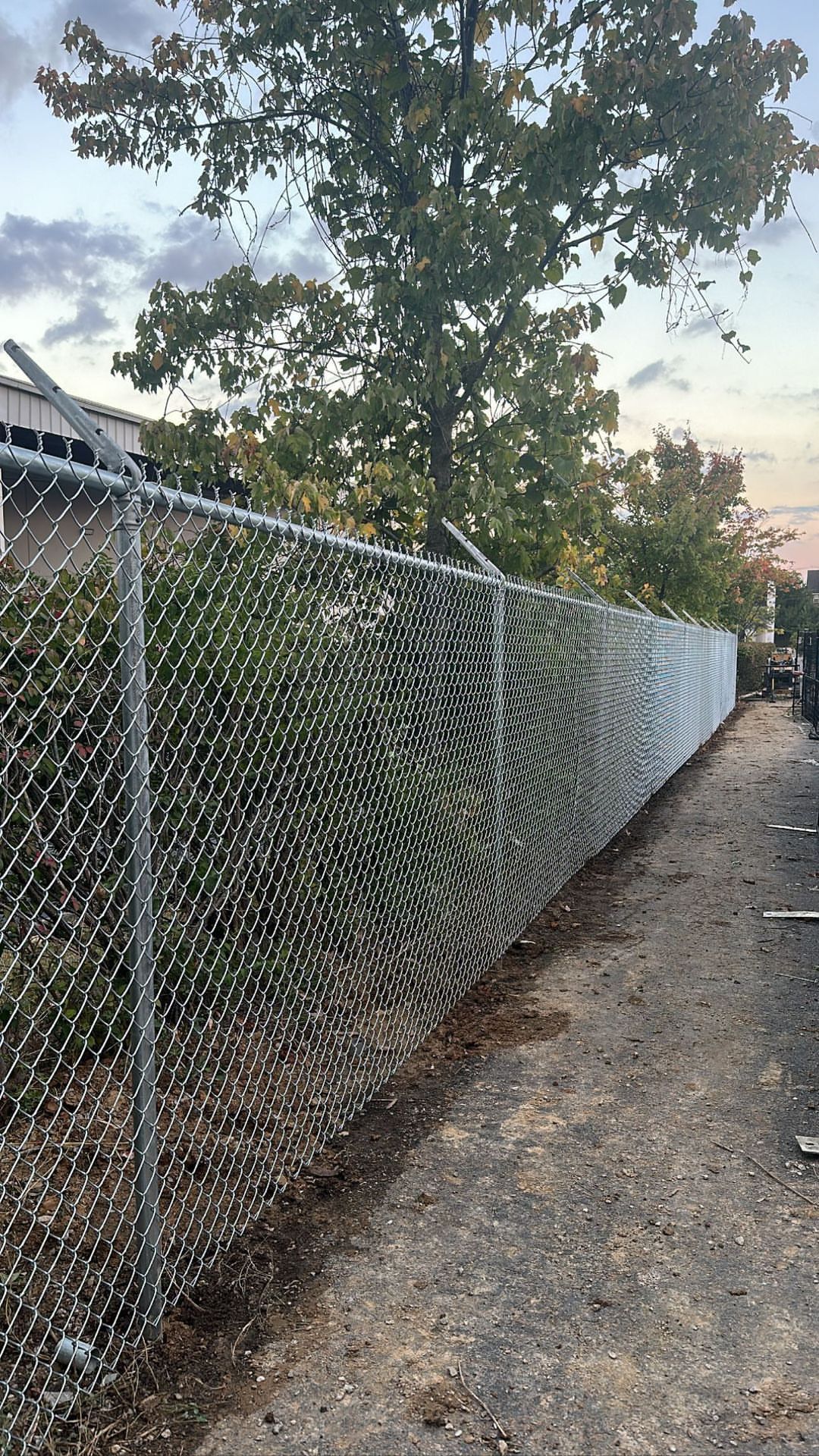 Commercial chain link fence perimeter Lexington KY
