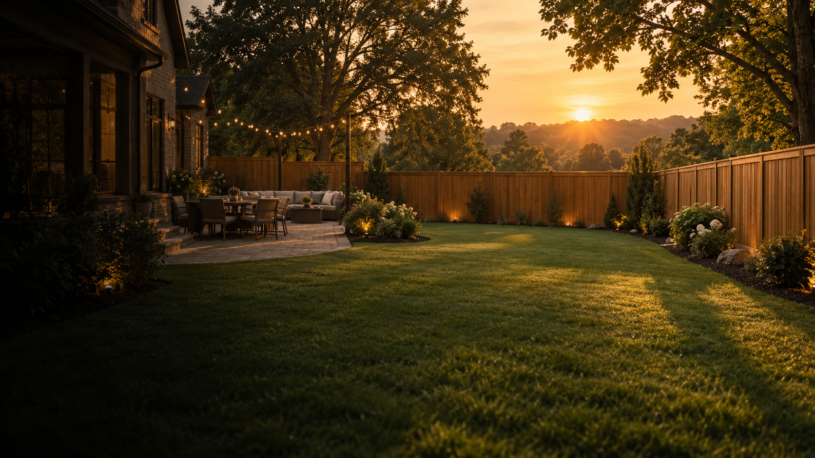 Residential fence installation in Lexington KY by Chafin Fence